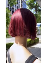 ミニボブ/ワインレッド