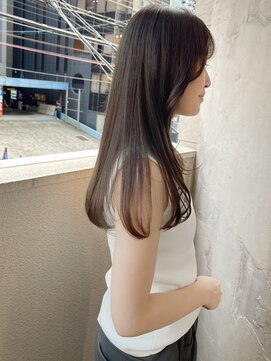 ナルーヘア(nalu hair) 柔らかく透けるダークグレージュ