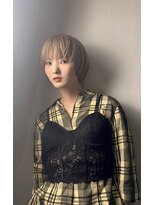 アルテヘアー(arte HAIR)&nbsp;【arteHAIR】ショート/ベージュカラー