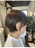 黒髪カタログ/クラゲヘアー/オリーブグレー/