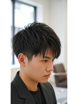 アッシュ 桜木町店(Ash)&nbsp;横浜桜木町メンズ ニュアンスマッシュ×ナチュラル刈り上げ