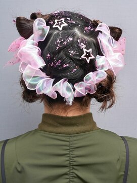 レボル(REVOL) 猫耳ヘアでバカ盛りヘアセット☆ヘアメイクヘアアレンジ推し活