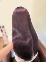 アクシス ナゴヤ(AXIS NAGOYA)&nbsp;ミルクティーブロンド/ダークブルー/デジタルパーマ