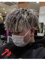 オメガ 渋谷(OMG)&nbsp;ツイストホワイトメッシュ