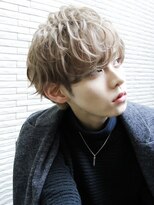 エーアイ メン 早稲田店(Ai MEN)&nbsp;ニュアンスパーマ/ニュアンスウルフ/ダウンバング[早稲田/men's]