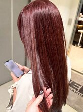 【ブリーチなしダブルカラー】ブリーチなしでもしっかり発色♪深みのあるカラーが◎