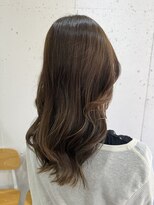 アジールヘア 北千住駅西口店(agir hair) オリーブベージュ/ワンカラー/北千住駅西口