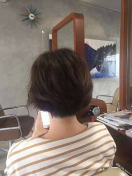 ラフ デザイン オブ ヘアー(rough design of hair) ミディアムショート