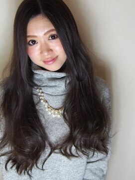 リベラ(libera) 〔甲東園libera〕黒髪グレージュスタイル