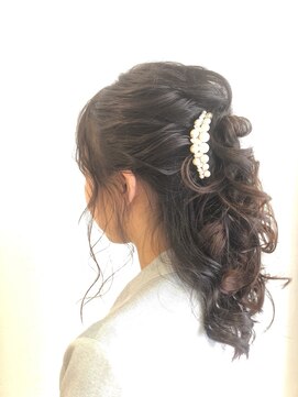 サスペンダーノート 荻窪(Suspender Note) ふわふわハーフアップ