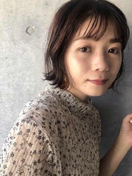 アピッシュ アオヤマ(apish AOYAMA) ゆるフワ動く簡単アレンジ【ボブパーマ】