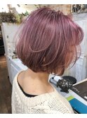 シアーピンクショート