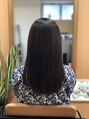 ヘアーフェイスカラーバー(hair face COLORBAR) 天然ミネラルコスメストレート!風になびく艶やかストレート
