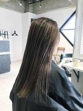 アディクト 綾瀬(ADDICT) 【ADDICT_YuuYa】ハイライトバレイヤージュ_中明度仕上げ