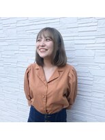 アプリティア&nbsp;【ボブ×透明感アッシュベージュ】　別府／大分