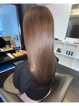 アールサロンプラスキャスパ 自由が丘(Rrsalon+CASPA) 【髪質改善】高濃度水素Tr/透明感艶カラー/艶髪カット/美髪