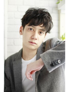 オティアプラスエヌ(OTTIA+n) 20代30代40代　メンズフェザーマッシュショート【松山】＃133