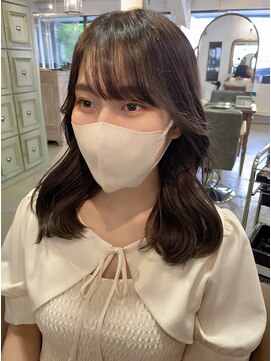 フォンド 津田沼(fond.) 韓国ミディアム×ベージュカラー