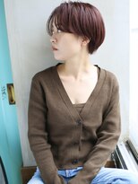 バース(BIRTH)&nbsp;天神【BIRTH】前髪なしショート×ひし形ハンサムショート　2