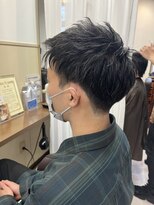 コアフィールフィス(COIFFURE fils)&nbsp;《見附　今町》メンズ　ツーブロ　刈り上げ　束感ヘア