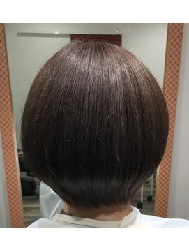 粧 髪質改善カラー＋カット＋ファイバーシステムトリートメント