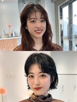 タス(tas)&nbsp;tas似合わせカット before&after 【暗髪大人ボブ】