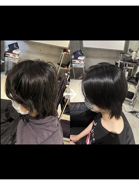 サリ(SARY) メンズ縮毛矯正 自然な仕上がり