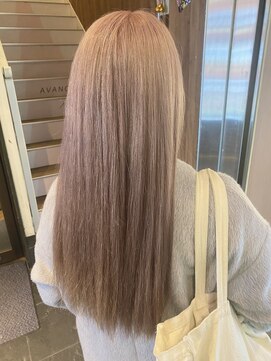 アヴァンス 天王寺店(AVANCE.) 透明感カラー×ミルキーピンク