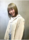 韓国レイヤーショートボブケアブリーチダブルカラー[大宮]