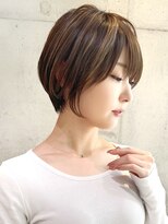 セイドット オモテサンドウ(Say. omotesando)&nbsp;最新トレンド　綺麗めショート　say.重政　白髪染め　前髪あり