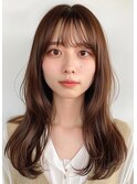 ロングレイヤー.ワンホン.韓国.韓国風.韓国ヘア