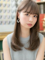 カバーヘア ブリス 大宮西口(COVER HAIR bliss)&nbsp;グレイアッシュ黒髪前下がりエアストレートc5大宮20代30代40代