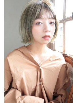 プラグ バイ ネオリーブ(plug by neolive) オリーブベージュ×髪質改善[髪質改善/縮毛矯正/韓国]K