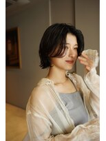 ヤイエ(yiye)&nbsp;ボブ/ミニボブ/顔周りレイヤーカット/ショートボブ/外はねボブ