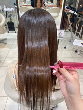 モードケイズ 六甲道店(MODE K’s) ロング【髪質改善】ストレート縮毛矯正20代30代