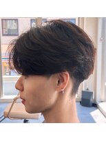 バース 河原町店(BIRTH)&nbsp;曲がる縮毛矯正韓国風センターパートツーブロック