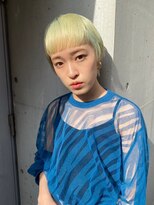 ヲタク(wotaku.)&nbsp;ハイトーンショートダブルカラーケアブリーチハンサムショート