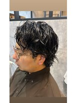 チル(chill)&nbsp;ミディアム×スパイラルパーマ