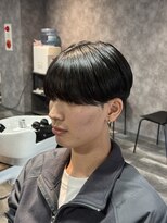 スウェルホワイト(SWELL WHITE)&nbsp;曲がる縮毛矯正で作るシースルーマッシュ福岡メンズ縮毛矯正