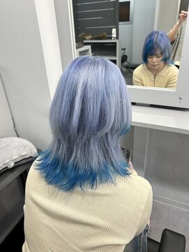 シェイロ(Cielro) 【ペールブルー×エンドカラー】SAKI