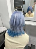 【ペールブルー×エンドカラー】SAKI