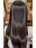 話題の髪実改善ストレート＋カット　￥19800～
