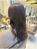 ねじって乾かして丁度いいコテ巻き風パーマ　(銀座)