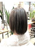 ボブ　コントラストハイライト