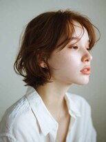 シェル 立川(shell)&nbsp;くびレイヤーエモージュグレージュカラーくびれショート【立川】