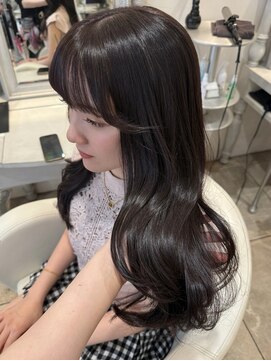 ザックラフィネ(ZACC raffine) ラベンダーブラウン/ラベンダー/ワンカラー/縮毛矯正