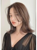 ★20代30代40代／小顔似合わせくびれカット／前髪こなれミディ
