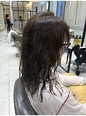 低温デジパでかけるウェーブパーマヘア (銀座)