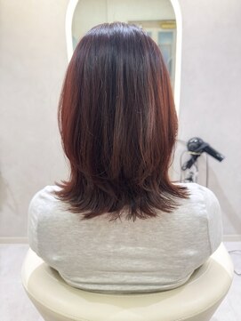 アプリ 南浦和(appri) ［レッドブラウン］ボブレイヤー　20