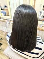 エニー(ENi) クラゲヘアー/小顔に見せるヘア/ココアベージュ/辻堂/40代50代